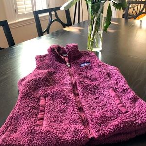 Patagonia maroon vest